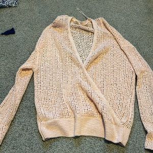 Billabong crochet sweater